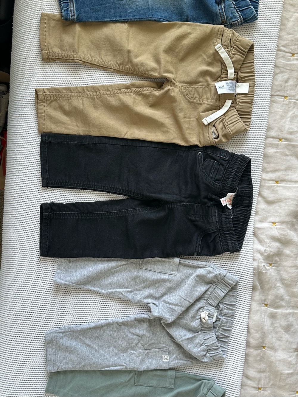 5-Piece 18 Month Toddler Pants Bundle – Carter’s, Little Planet & Cat & Jack